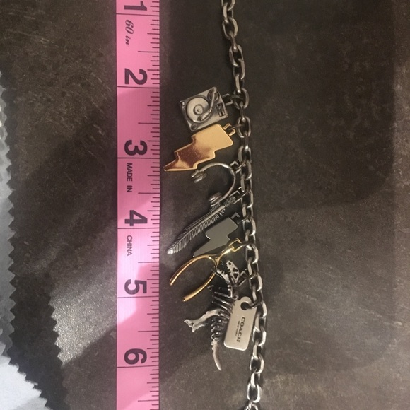 Jewelry - Coach charm bracelet silver/gold